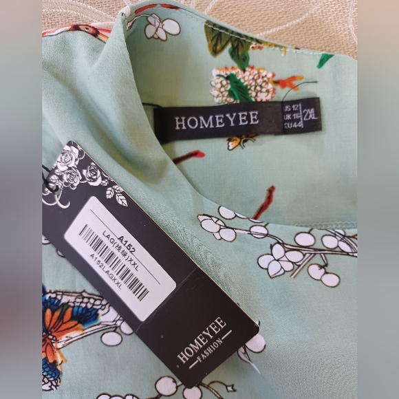 'Vintage' Floral Sleeveless Flare Dress! - Picture 7 of 13